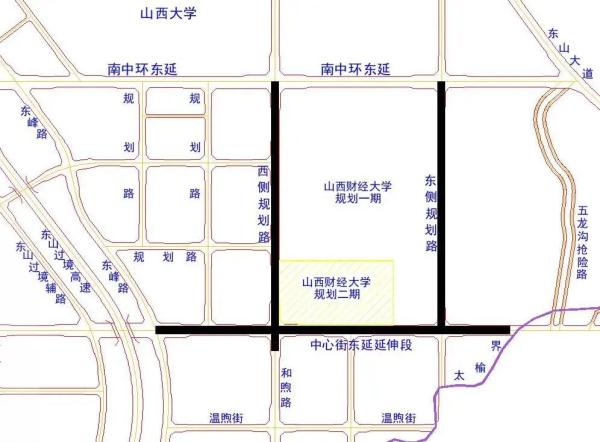 选址公示！太原新建4条路！