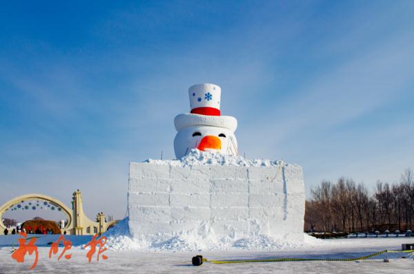 哈尔滨又一个网红大雪人即将与游客见面！就在这里