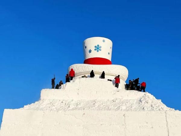 哈尔滨又一个网红大雪人即将与游客见面！就在这里