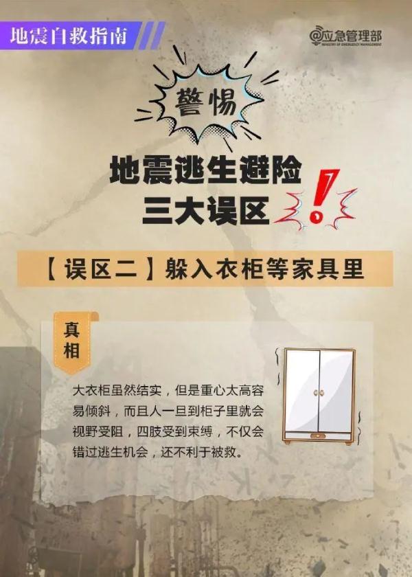地震来临，应如何避险？收好这份自救指南