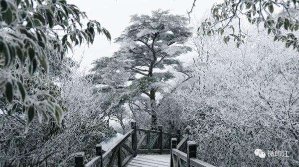 印江：来梵净山西线，听雪落下的声音