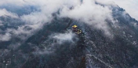 冬日的秦岭,冰雪美景宛如一幅水墨丹青画! 冬日的秦岭,冰雪美景宛如一幅水墨丹青画!