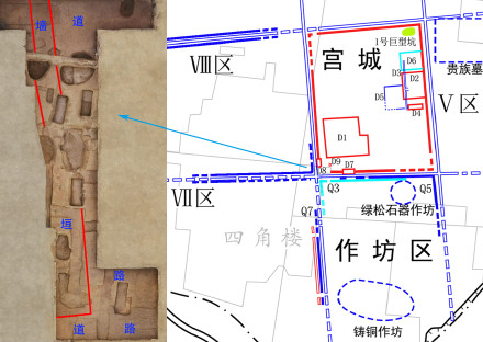 二里头遗址新发现多条道路 二里头遗址新发现多条道路
