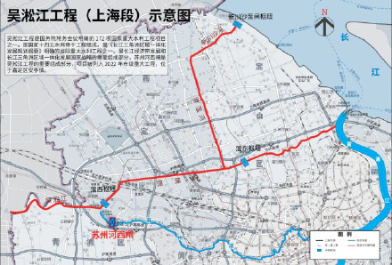 上海吴淞江工程预计明年建成