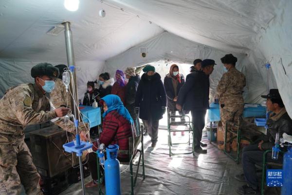 积石山6.2级地震丨人民子弟兵继续投入抗震救灾行动 积石山6.2级地震丨人民子弟兵继续投入抗震救灾行动