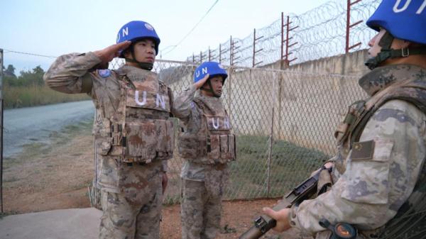 中国第十批赴南苏丹(朱巴)维和步兵营完成轮换交接 中国第十批赴南苏丹(朱巴)维和步兵营完成轮换交接