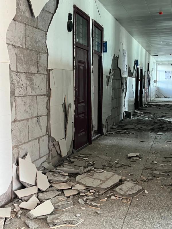 地震中，这所学校“零伤亡”