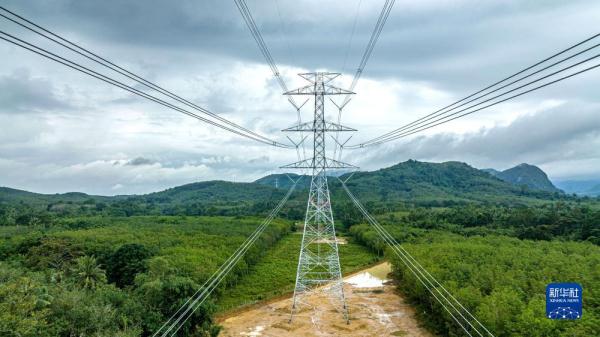 中企承建泰国输电线路项目竣工