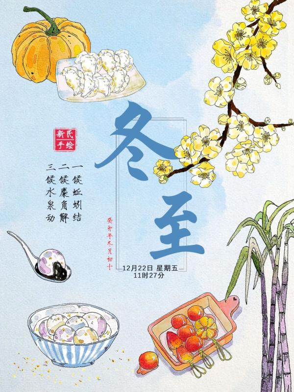 冬至啦!一年最冷的“数九天”自此开始,记得多吃这些食物进补 冬至啦!一年最冷的“数九天”自此开始,记得多吃这些食物进补