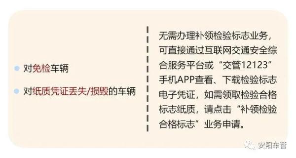 交管12123丨免检车如何申领检验合格标志？