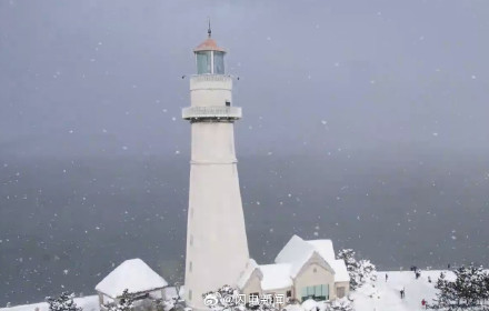 在威海找到了雪与海的终极浪漫