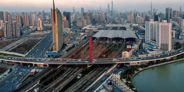上海火车站南广场道路交通组织今起调整