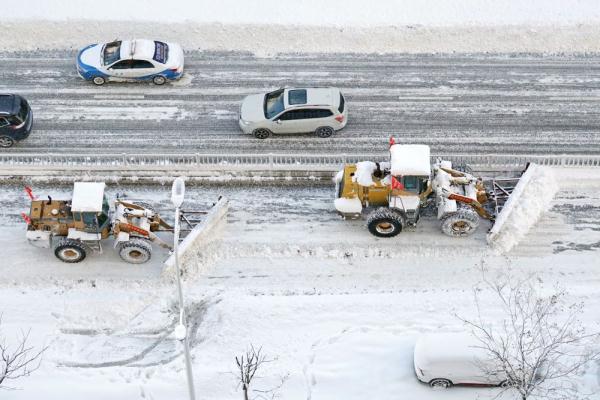 大雪后的烟台什么样？