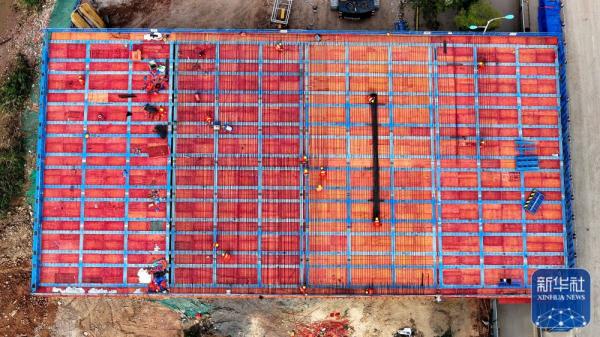 顶着寒潮抢进度——平陆运河建设剪影