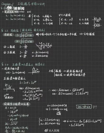 赏心悦目!浙大学霸晒神仙笔记 赏心悦目!浙大学霸晒神仙笔记