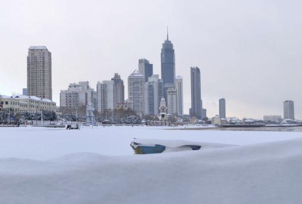 大雪后的烟台什么样？