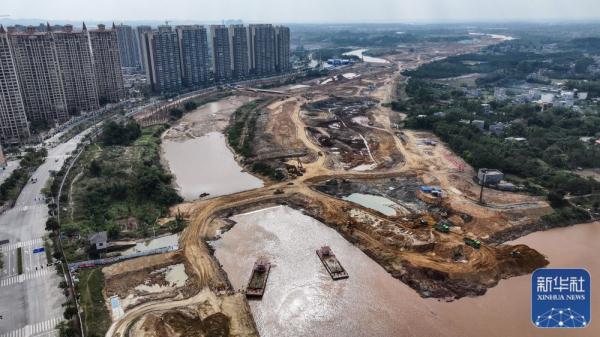 顶着寒潮抢进度——平陆运河建设剪影