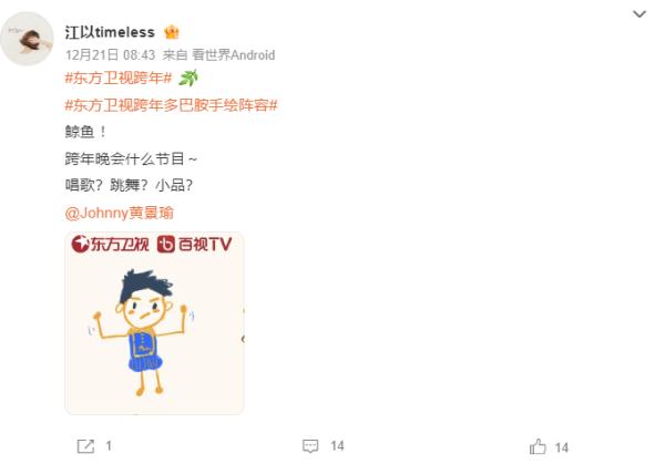 各大卫视跨年晚会嘉宾阵容公布，你最期待谁的演出？