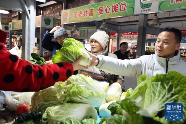 丰富“菜篮子” 冬季保供忙
