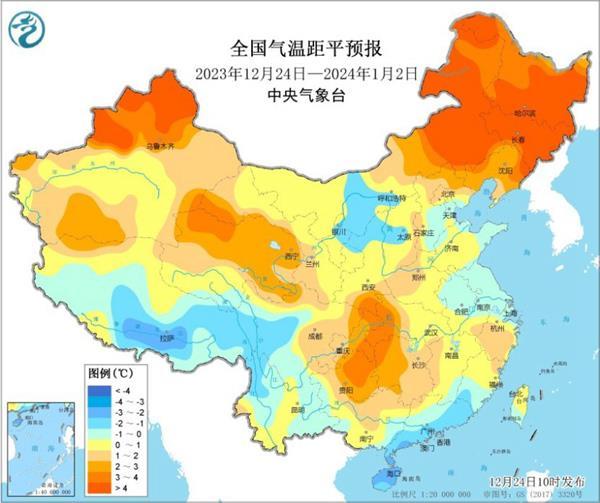 12月中旬以来我国天气形势异常复杂 出现强寒潮雨雪和持续低温