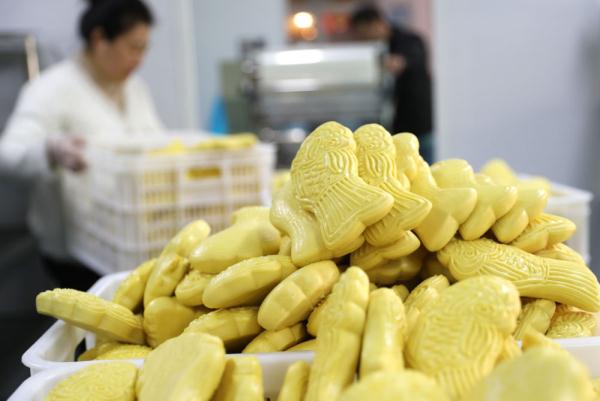 山东莱西:花饽饽俏销 山东莱西:花饽饽俏销