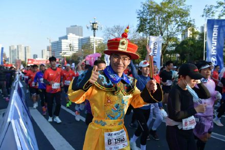 最低6℃！2023广州黄埔马拉松赛今早开跑