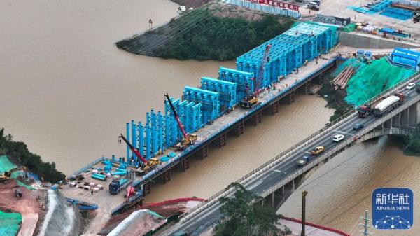 顶着寒潮抢进度——平陆运河建设剪影