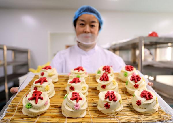 山东莱西:花饽饽俏销 山东莱西:花饽饽俏销