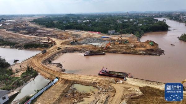 顶着寒潮抢进度——平陆运河建设剪影