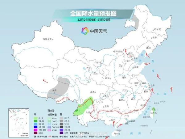 低温阴冷天气继续，部分地区有小到中雨局部大雨！未来几天云南天气……