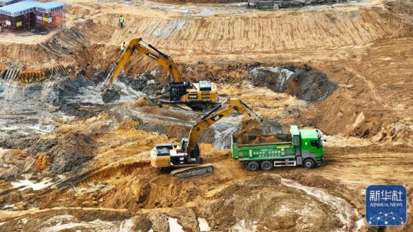 顶着寒潮抢进度——平陆运河建设剪影