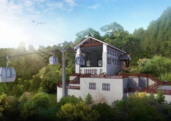 崀山景区索道提质改造项目开工