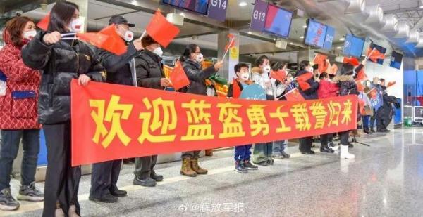 “中国蓝盔”，回国！