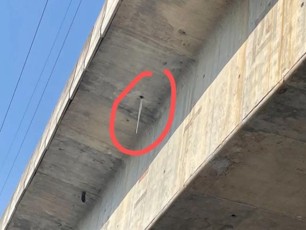 真的发生了！浙江姑娘开车路上，冰锥突然掉下来！车被砸成这样……