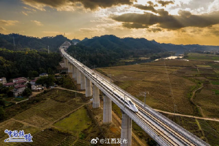 定了！昌景黄高铁12月27日全线贯通运营