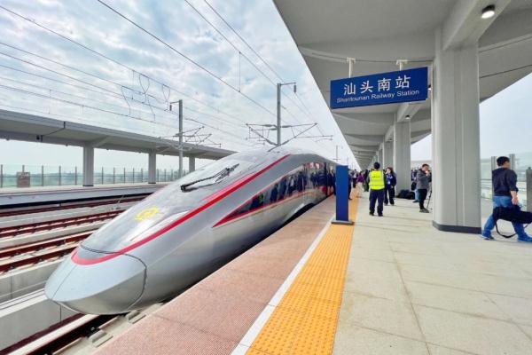 汕头⇋深圳更快了！这段高铁今日通车！