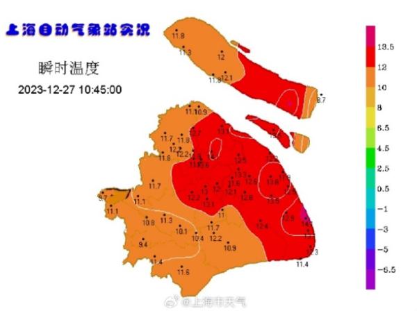 入冬以来最暖一天，上海今晨局部强浓雾！明后天更强，空气将现轻度污染