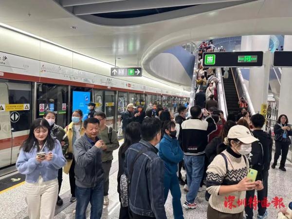 深圳地铁8号线二期正式开通！