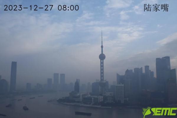 入冬以来最暖一天，上海今晨局部强浓雾！明后天更强，空气将现轻度污染
