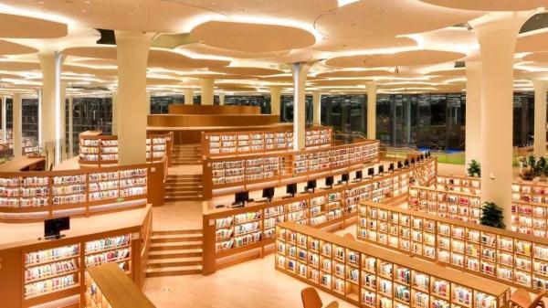 绿心赤印、璀璨绽放,北京城市图书馆正式对外开放—— 绿心赤印、璀璨绽放,北京城市图书馆正式对外开放——