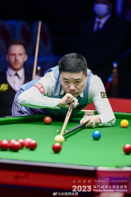 丁俊晖1比6特鲁姆普