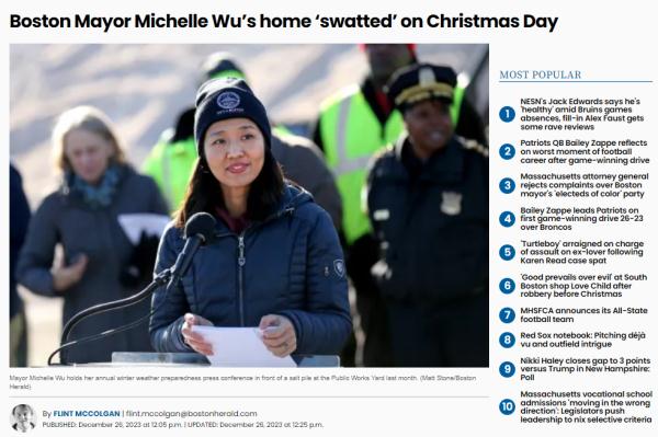 美国波士顿华裔女市长，遭白人围攻