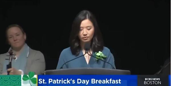 美国波士顿华裔女市长，遭白人围攻