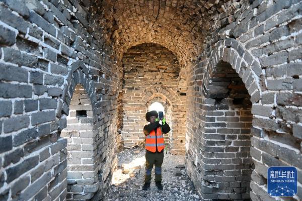 长城保护员的冬日坚守 长城保护员的冬日坚守