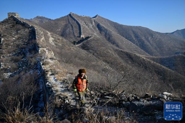 长城保护员的冬日坚守 长城保护员的冬日坚守