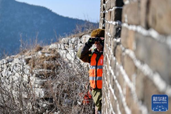 长城保护员的冬日坚守 长城保护员的冬日坚守