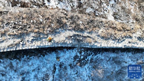 长城保护员的冬日坚守 长城保护员的冬日坚守