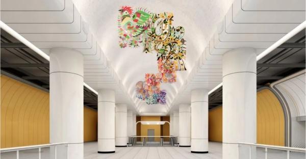 高清美图抢先看！北京有条“多巴胺”地铁线——