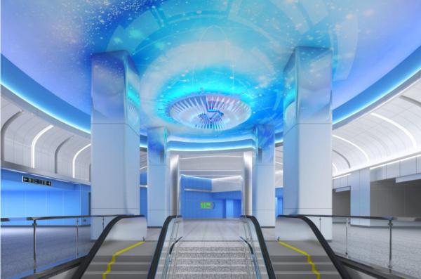 高清美图抢先看！北京有条“多巴胺”地铁线——