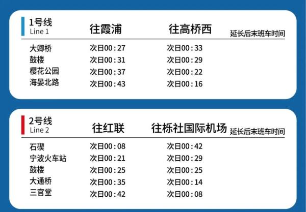 这4天，宁波地铁延长运营！